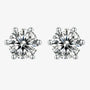 The Clariona Moissanite Stud Earrings - Chantal Vaulet