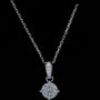 The Elanora Moissanite Solitaire Necklace - Chantal Vaulet