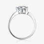 The Elara – Moissanite Side-Stone Engagement Ring 1CT - Chantal Vaulet