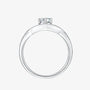 The Elira Pear-Cut Moissanite Chevron Ring - Chantal Vaulet