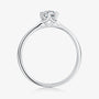 The Eloria – Moissanite Solitaire Ring 0.5CT - Chantal Vaulet