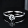 The Eloria – Moissanite Solitaire Ring 0.5CT - Chantal Vaulet