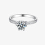 The Elvanna Moissanite Pavé Ring - Chantal Vaulet