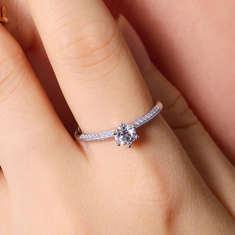 Shop The Elysian Radiance Moissanite Ring - 0.5CT today at Chantal Vaulet. Discover stunning jewelry collections, crafted for style and brilliance.