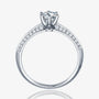 The Elysian Radiance Moissanite Ring - 0.5CT - Chantal Vaulet