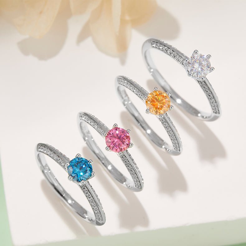 Shop The Elysian Radiance Moissanite Ring - 0.5CT today at Chantal Vaulet. Discover stunning jewelry collections, crafted for style and brilliance.