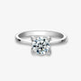 The Estelle – Moissanite Solitaire Engagement Ring 1CT - Chantal Vaulet