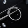 The Evadne – Moissanite Half Eternity Ring 1.0CT - Chantal Vaulet