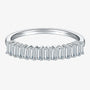 The Evadne – Moissanite Half Eternity Ring 1.0CT - Chantal Vaulet