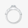 The Evelisse Pear-Cut Moissanite Tiara Ring - Chantal Vaulet