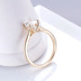 The Everly 1CT Round-Cut Moissanite or Lab Diamond Engagement Ring - Chantal Vaulet