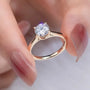 The Everly 1CT Round-Cut Moissanite or Lab Diamond Engagement Ring - Chantal Vaulet