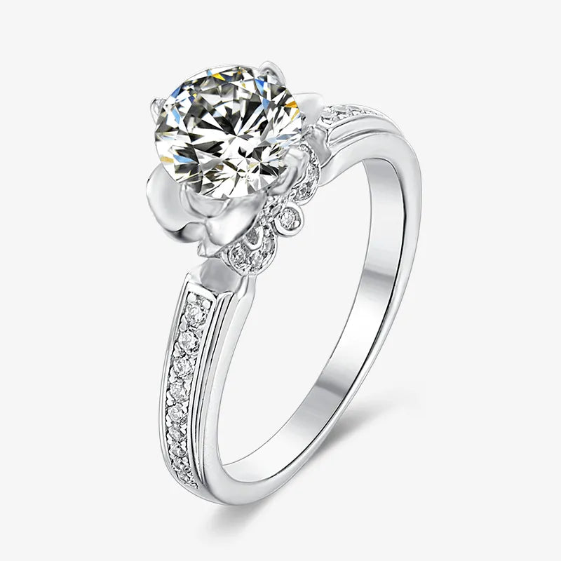The Florielle Moissanite Bloom Ring - Chantal Vaulet