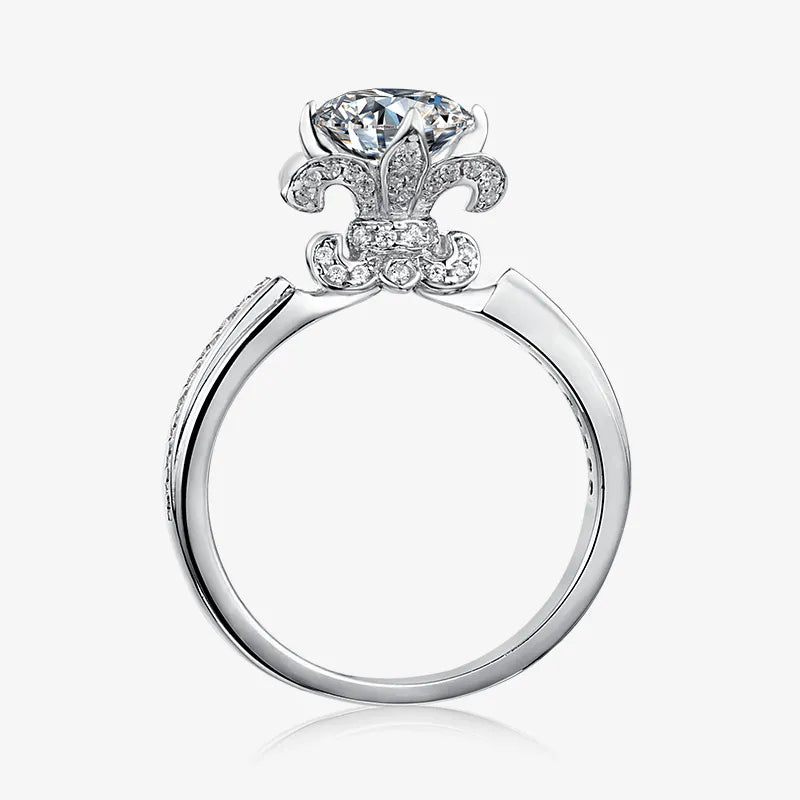 The Florielle Moissanite Bloom Ring - Chantal Vaulet