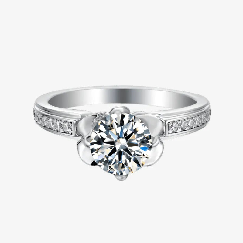 The Florielle Moissanite Bloom Ring - Chantal Vaulet