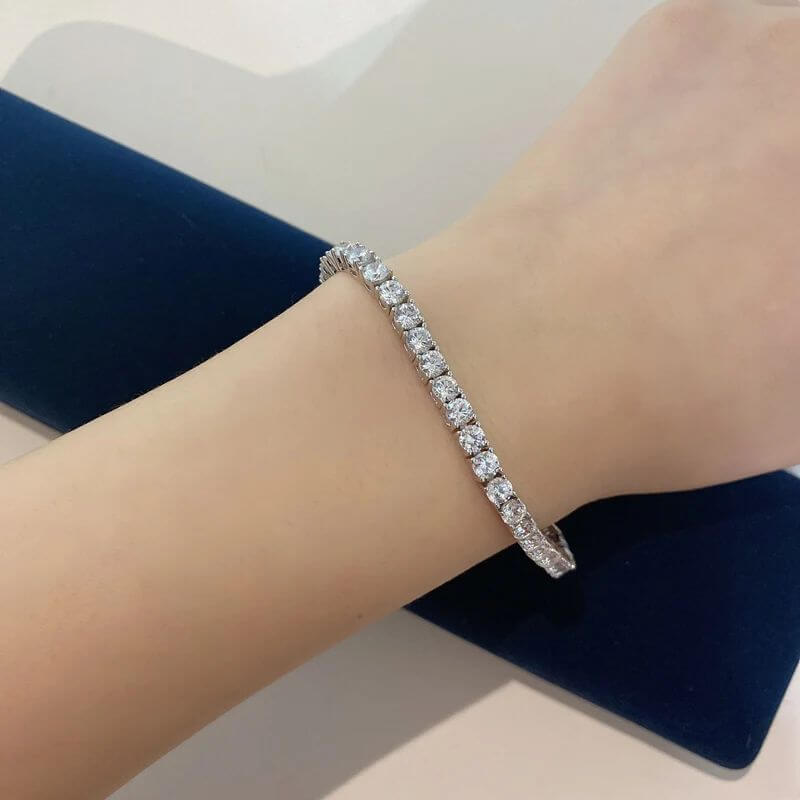 The Florisse Moissanite Tennis Bracelet - Chantal Vaulet
