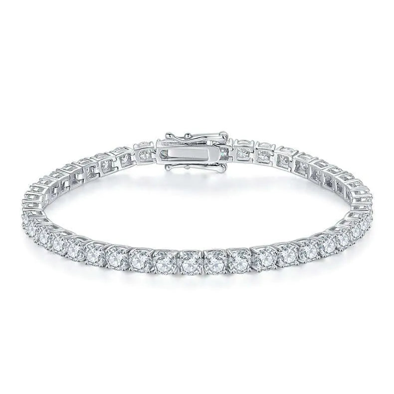 The Florisse Moissanite Tennis Bracelet - Chantal Vaulet