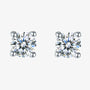 The Isadora set – Moissanite Necklace & Earrings - Chantal Vaulet