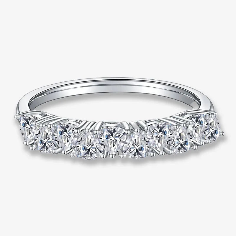 The Liora – Moissanite Eternity Band 1.0CT - Chantal Vaulet