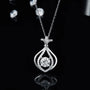 The Liravelle Gemstone Teardrop Necklace - Chantal Vaulet