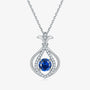 The Liravelle Gemstone Teardrop Necklace - Chantal Vaulet