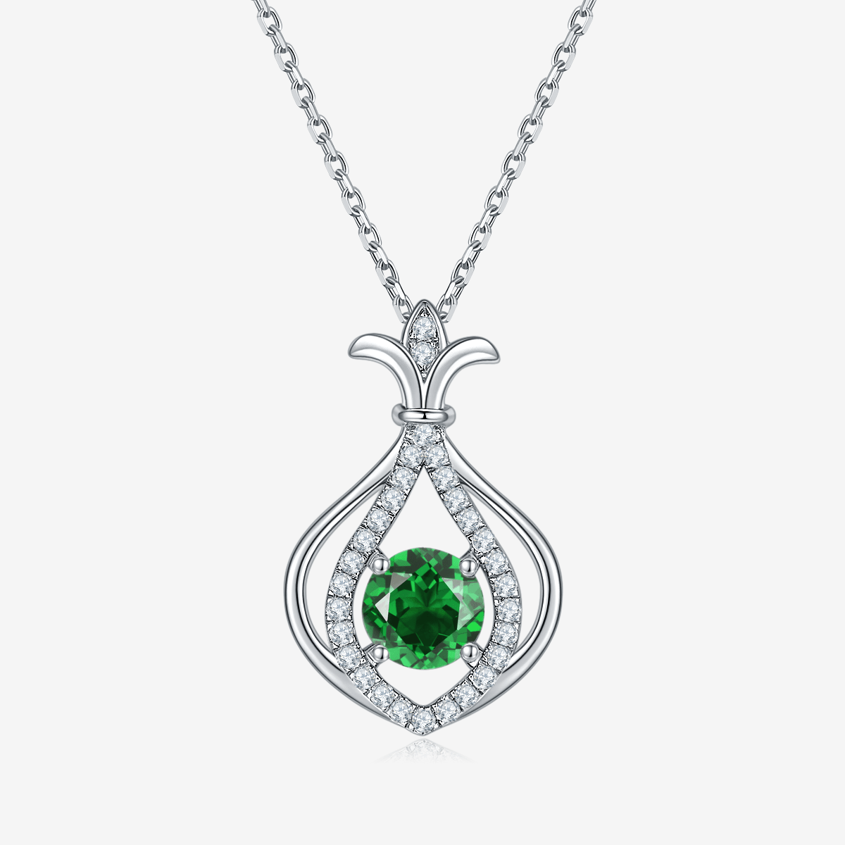 Shop The Liravelle Gemstone Teardrop Necklace today at Chantal Vaulet. Discover stunning jewelry collections, crafted for style and brilliance.