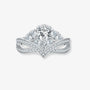 The Lorellia Moissanite Crown Ring - Chantal Vaulet