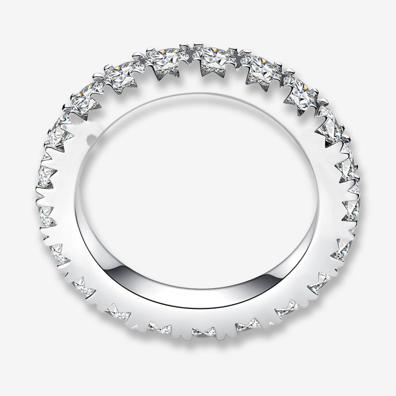 Shop The Lorena Moissanite Prong-Set Eternity Band today at Chantal Vaulet. Discover stunning jewelry collections, crafted for style and brilliance.
