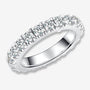 Shop The Lorena Moissanite Prong-Set Eternity Band today at Chantal Vaulet. Discover stunning jewelry collections, crafted for style and brilliance.