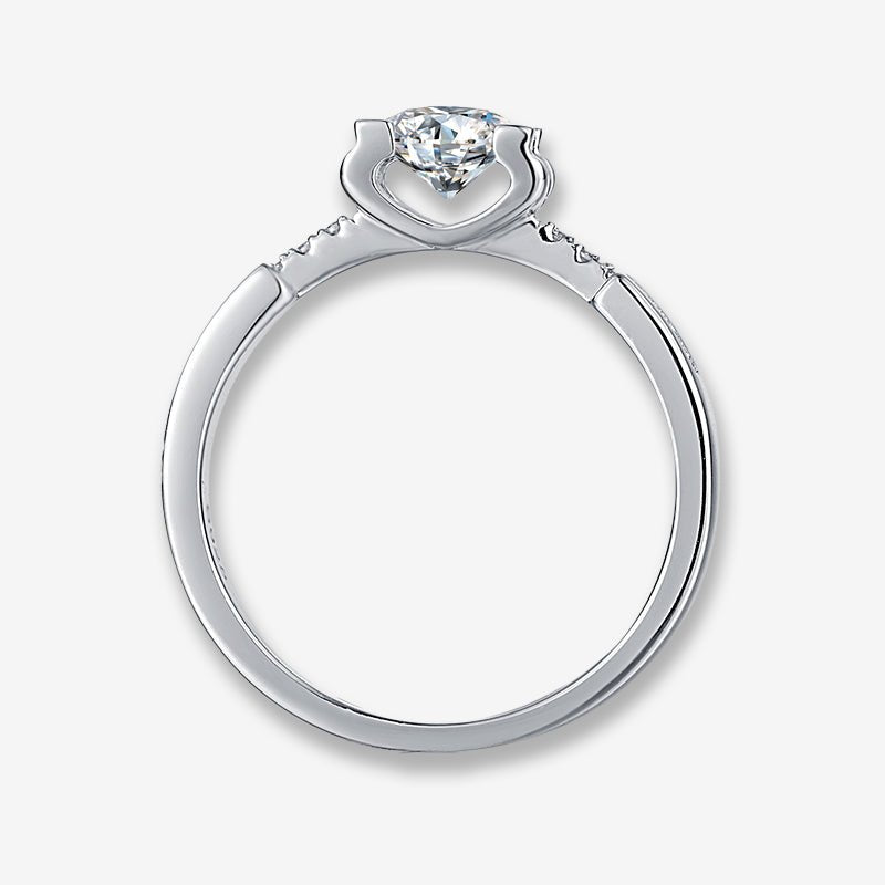 Shop The Lorentia Moissanite Pavé Ring today at Chantal Vaulet. Discover stunning jewelry collections, crafted for style and brilliance.