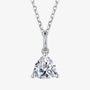 The Loriana Moissanite Trillion-cut Necklace - Chantal Vaulet