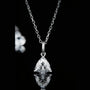 The Loriana Moissanite Trillion-cut Necklace - Chantal Vaulet