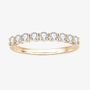 Buy The Luciella 2.5MM Moissanite or Lab Diamond Half Eternity Ring for only €795.00 at Chantal Vaulet!