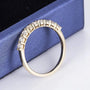 2.5MM Half Eternity Lab Diamond Ring – The Luciella | Chantal Vaulet - Chantal Vaulet
