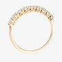 Buy The Luciella 2.5MM Moissanite or Lab Diamond Half Eternity Ring for only €795.00 at Chantal Vaulet!