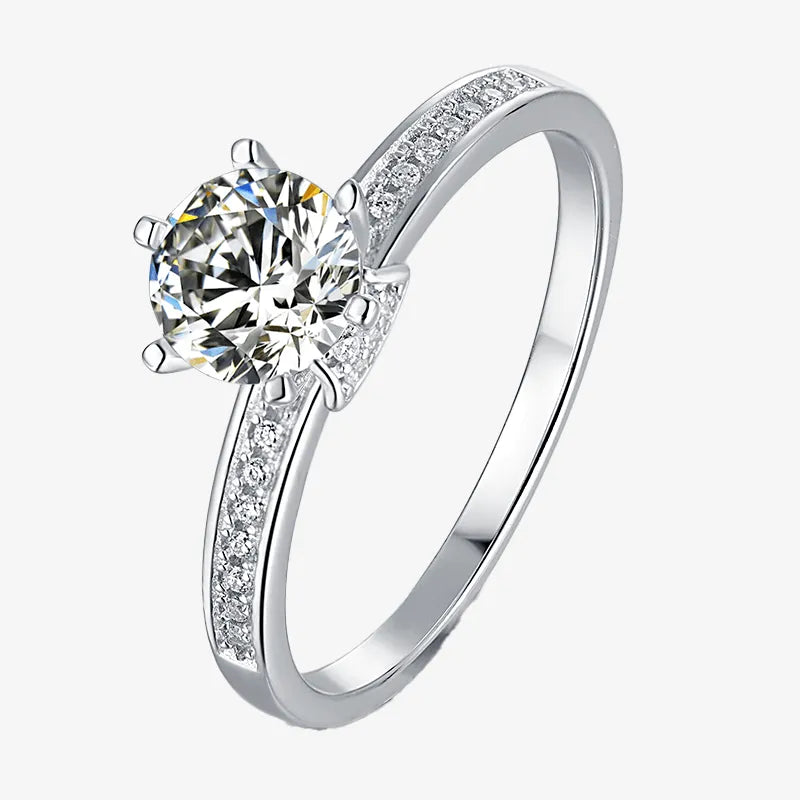 The Luvianne Moissanite Pavé Ring - Chantal Vaulet