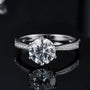 The Lysandra – Moissanite Ring 2CT - Chantal Vaulet