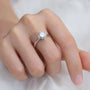 1.5 CT Round-Cut Moissanite or Lab Diamond Ring – The Maristela - Chantal Vaulet