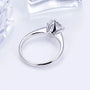 1.5 CT Round-Cut Moissanite or Lab Diamond Ring – The Maristela - Chantal Vaulet
