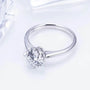 1.5 CT Round-Cut Moissanite or Lab Diamond Ring – The Maristela - Chantal Vaulet