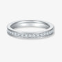 The Milara Moissanite Channel-Set Eternity Band - Chantal Vaulet