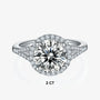 The Miralys Round Moissanite Ring (1.5CT, 2CT, 3CT) - Chantal Vaulet