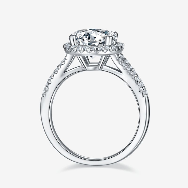 Shop The Miralys Round Moissanite Ring (1.5CT, 2CT, 3CT) today at Chantal Vaulet. Discover stunning jewelry collections, crafted for style and brilliance.