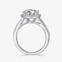 The Miralys Round Moissanite Ring (1.5CT, 2CT, 3CT) - Chantal Vaulet