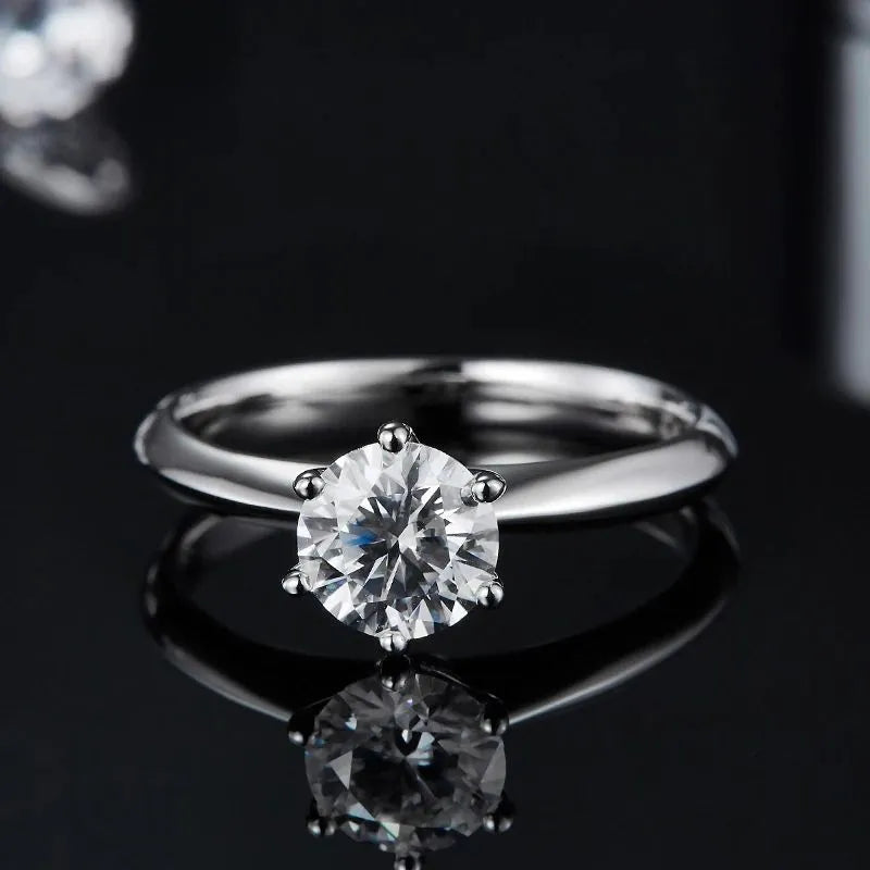 The Novalune – Moissanite Engagement Ring 1.0 CT - 3 CT - Chantal Vaulet