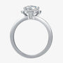 The Orliana Moissanite Halo Ring - Chantal Vaulet