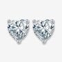 The Rhea Heart-Cut Moissanite Earrings - Chantal Vaulet