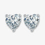 The Rhea Heart-Cut Moissanite Earrings - Chantal Vaulet
