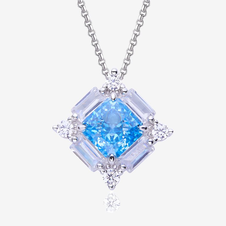The Rosavelle Radiant Gemstone Necklace - Chantal Vaulet