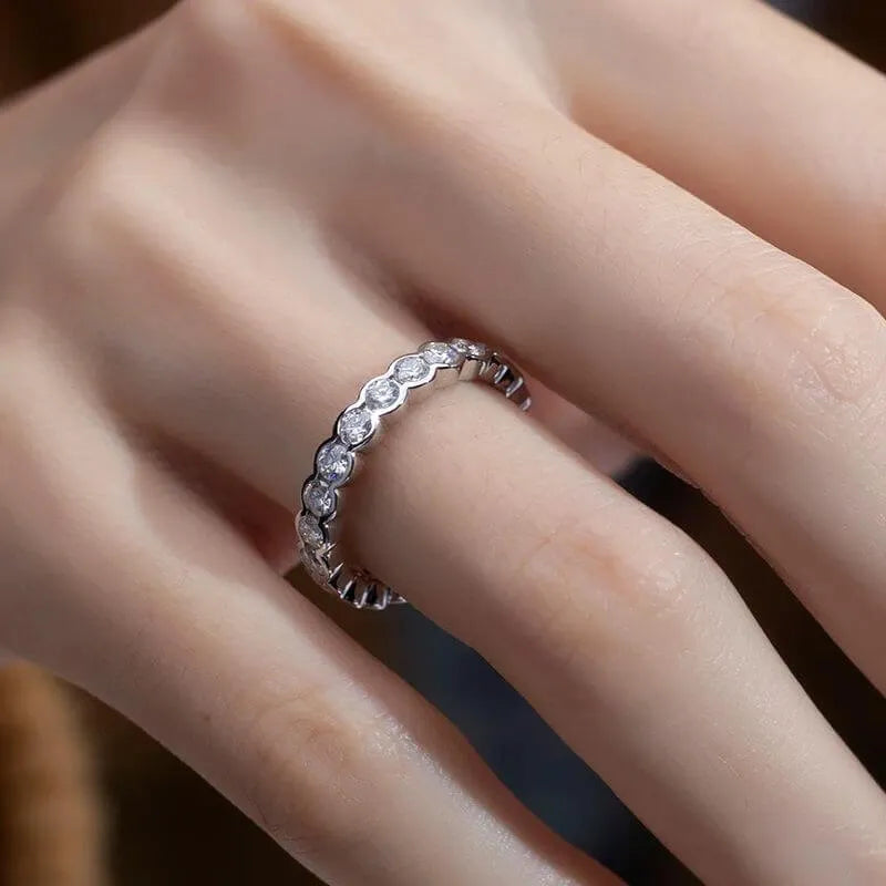The Sendrina Lab Diamond Eternity Band - Chantal Vaulet